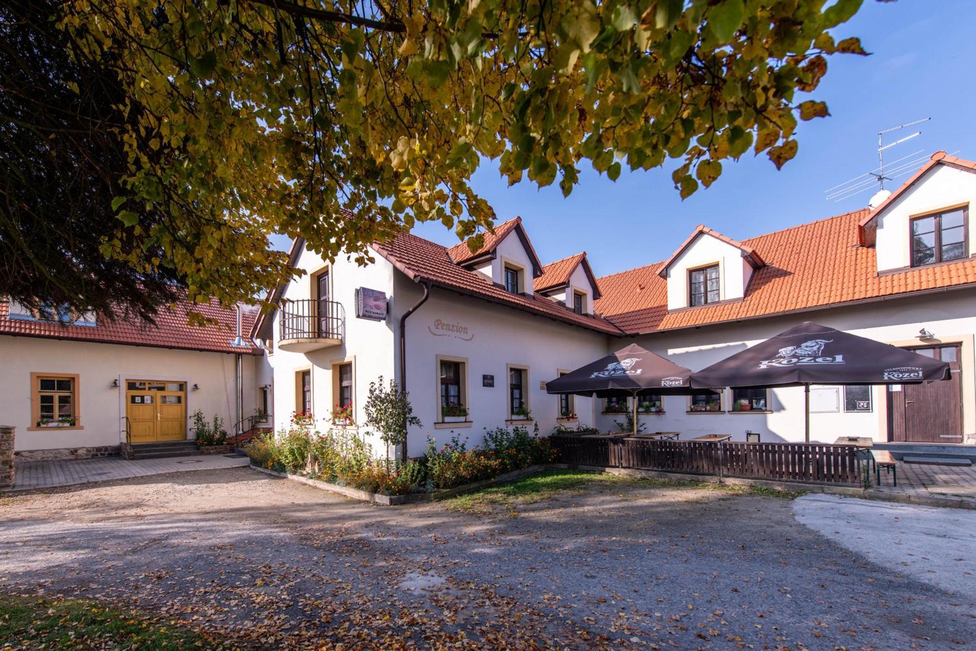 Penzion Stribrna Lhota Mnisek pod Brdy Exterior photo